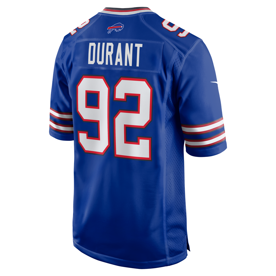 Zane Durant Buffalo Bills Nike Team Game Jersey - Royal