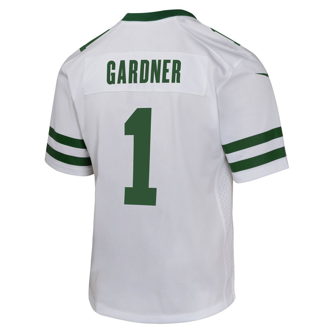 Ahmad Sauce Gardner New York Jets Nike Youth Game Jersey - White