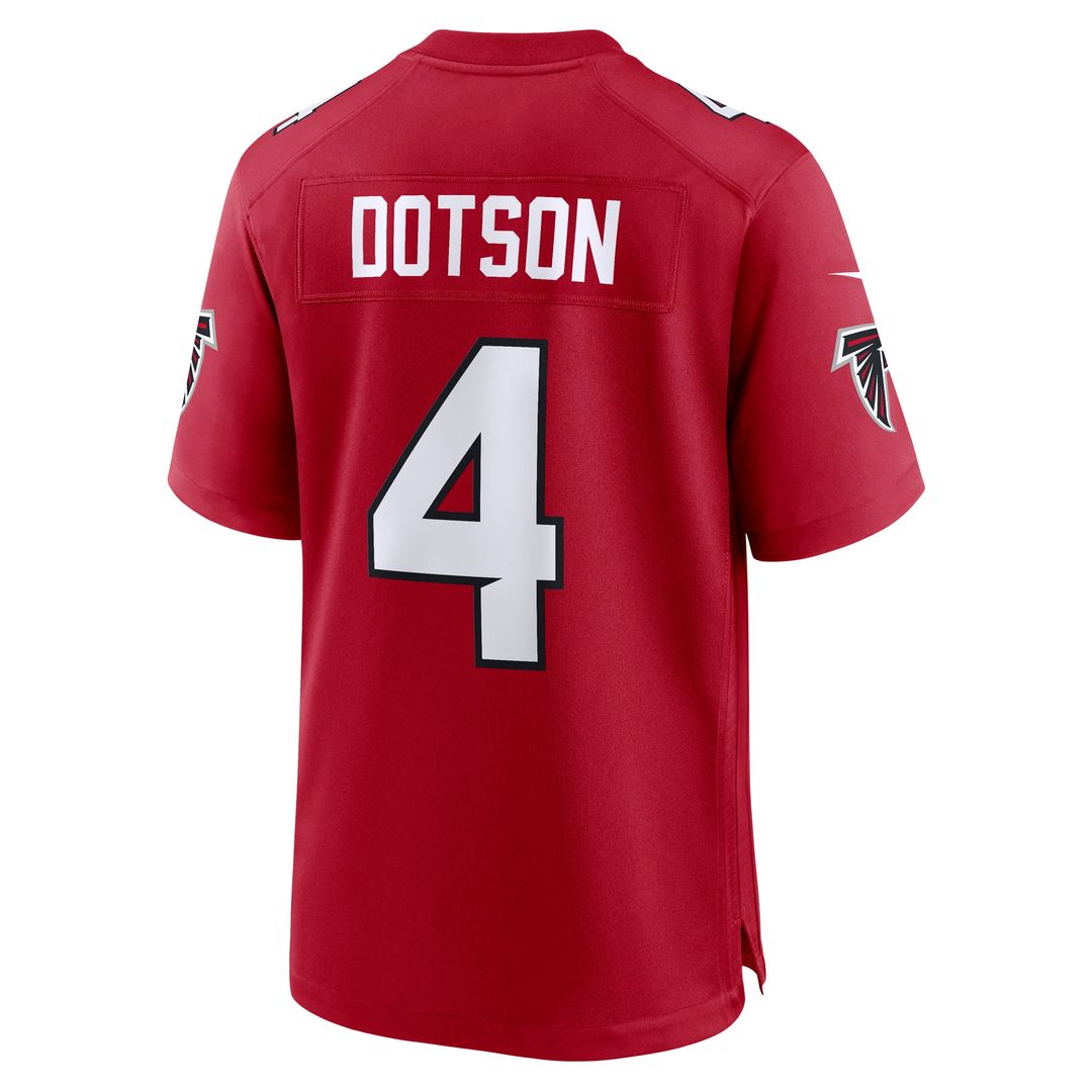 Jahan Dotson Atlanta Falcons Nike Team Game Jersey -  Red