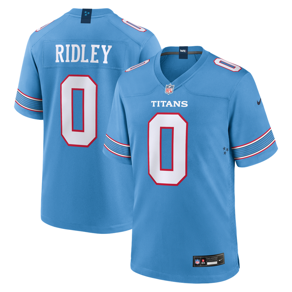 Calvin Ridley Tennessee Titans Nike Game Jersey - Light Blue