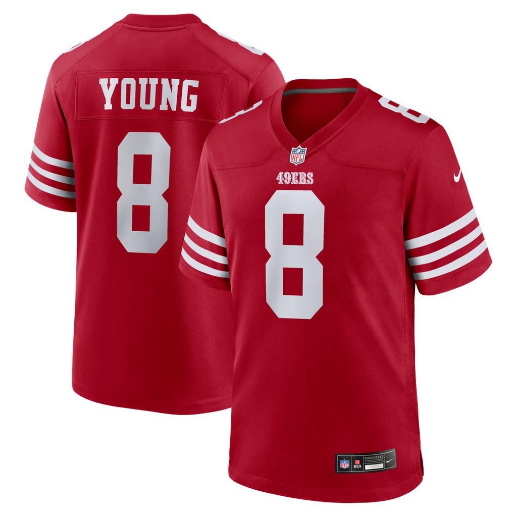 Steve Young San Francisco 49ers Nike Retired Player Game Jersey - Scarlet