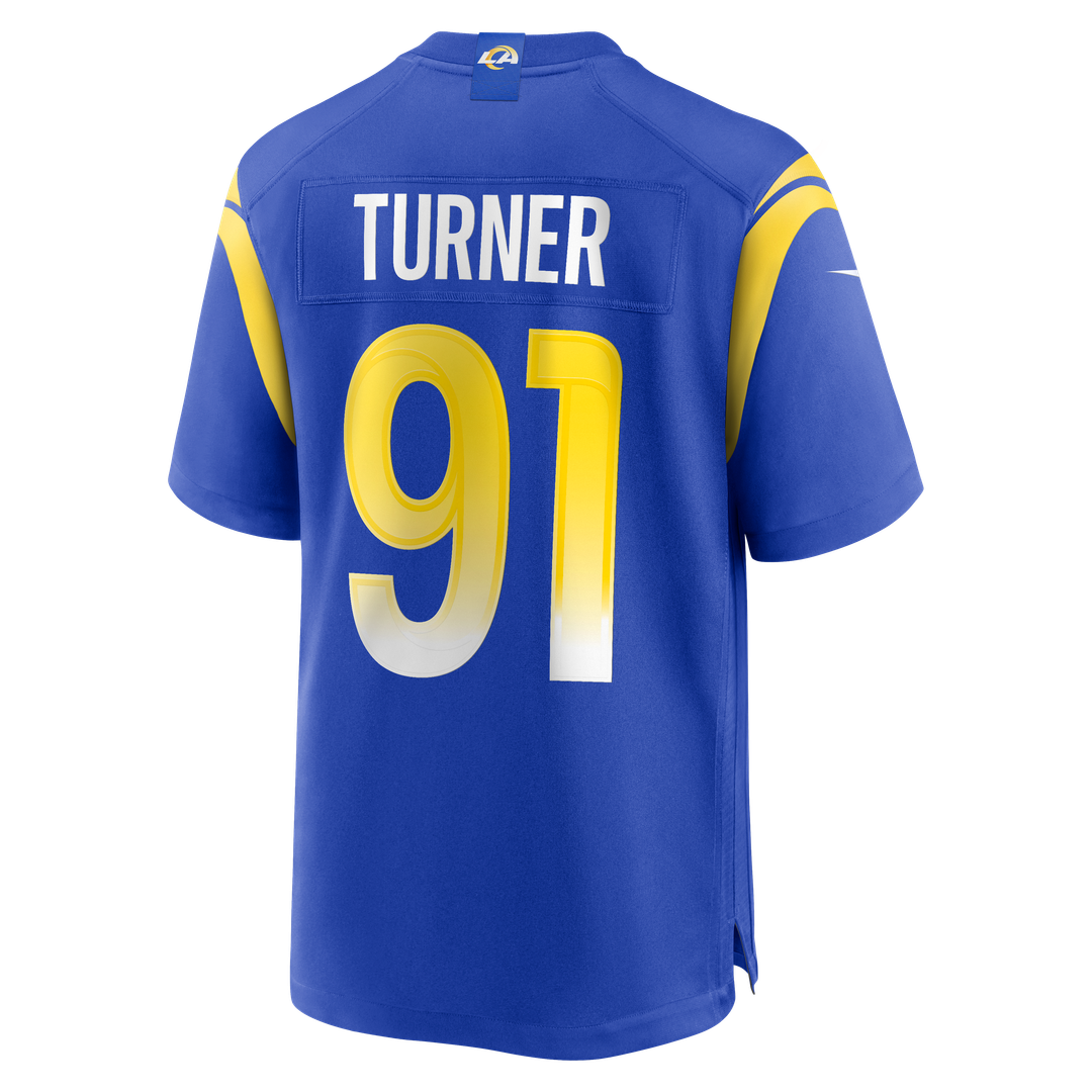 Kobie Turner Los Angeles Rams Nike Home Game Jersey - Royal
