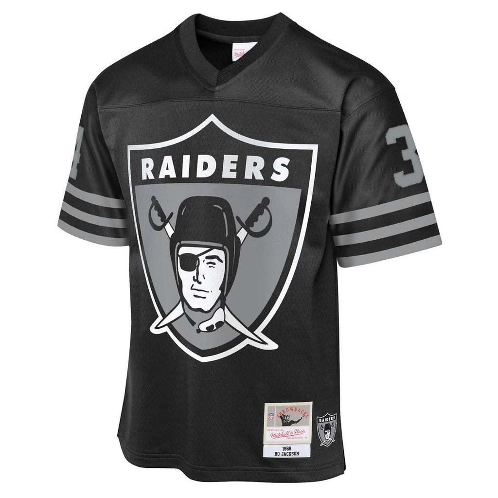 Bo Jackson Las Vegas Raiders Mitchell & Ness Youth 1988 Throwback Fashion Jersey - Black