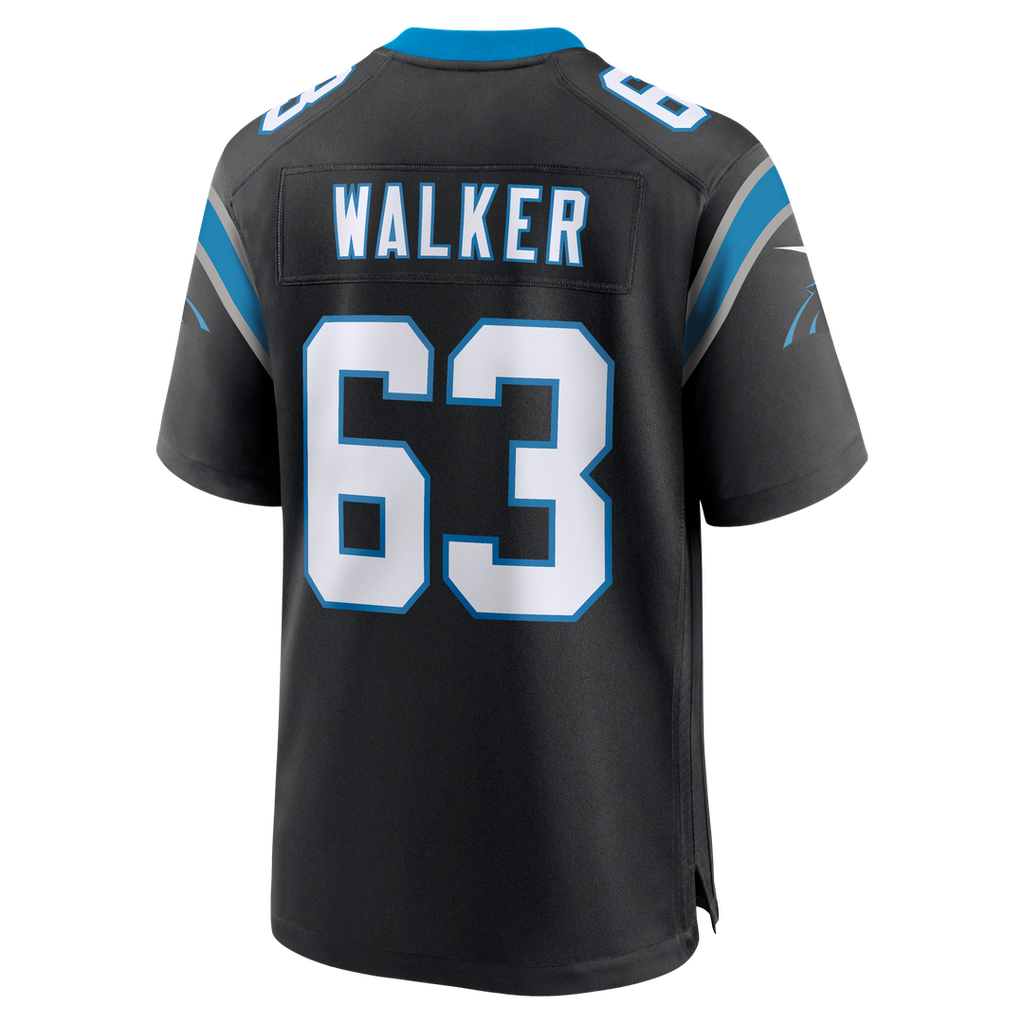 Rasheed Walker Carolina Panthers Nike Team Game Jersey -  Black