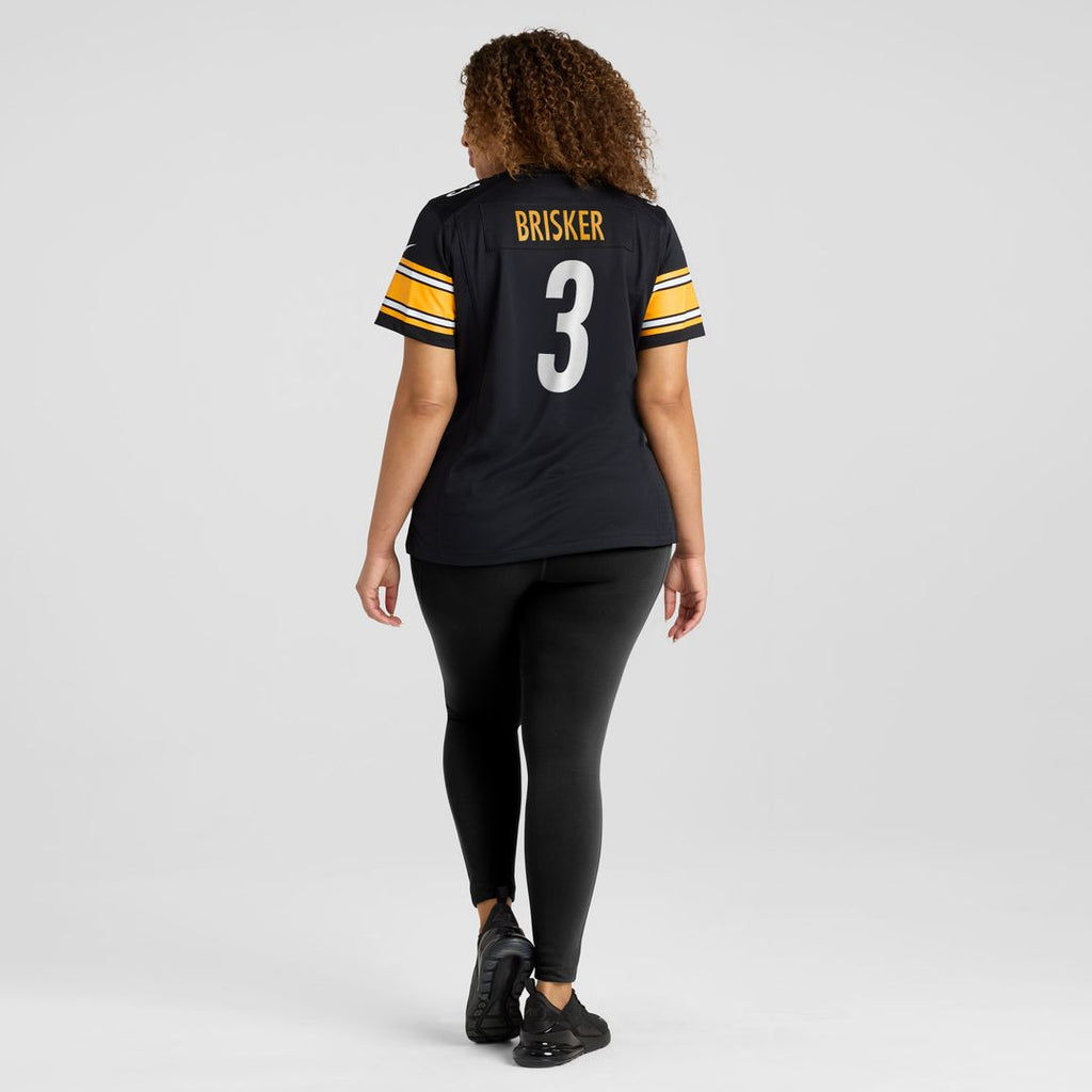 Jaquan Brisker Pittsburgh Steelers Nike Women's Team Game Jersey -  Black
