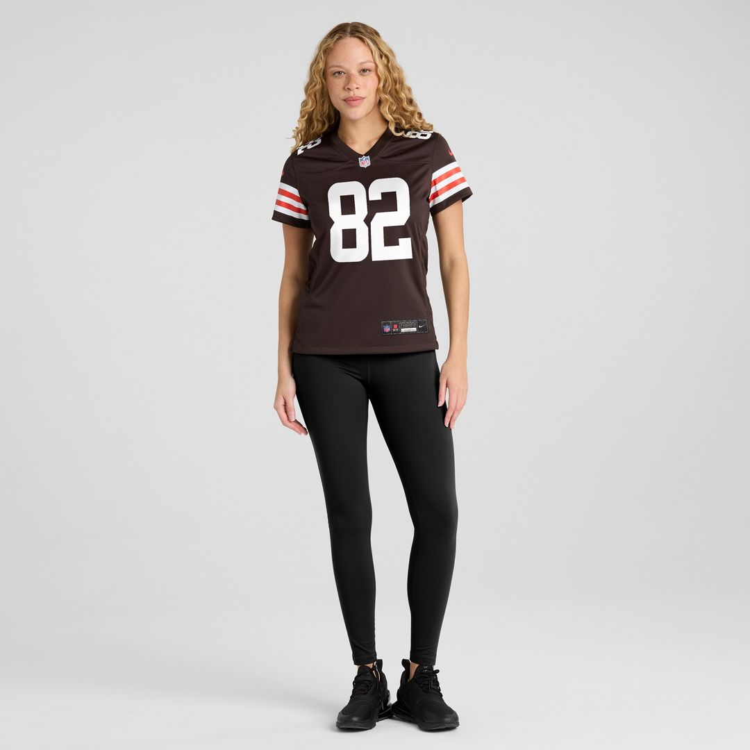 Ozzie Newsome Cleveland Browns Nike Women's Game Retired Player Jersey - Brown