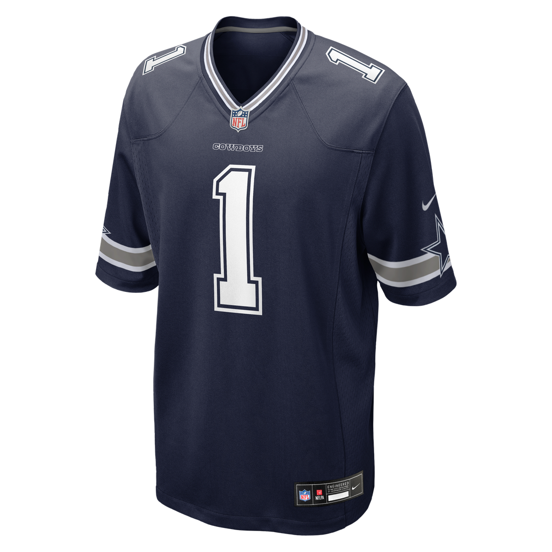 Number 1 Groom Dallas Cowboys Nike Game Jersey - Navy