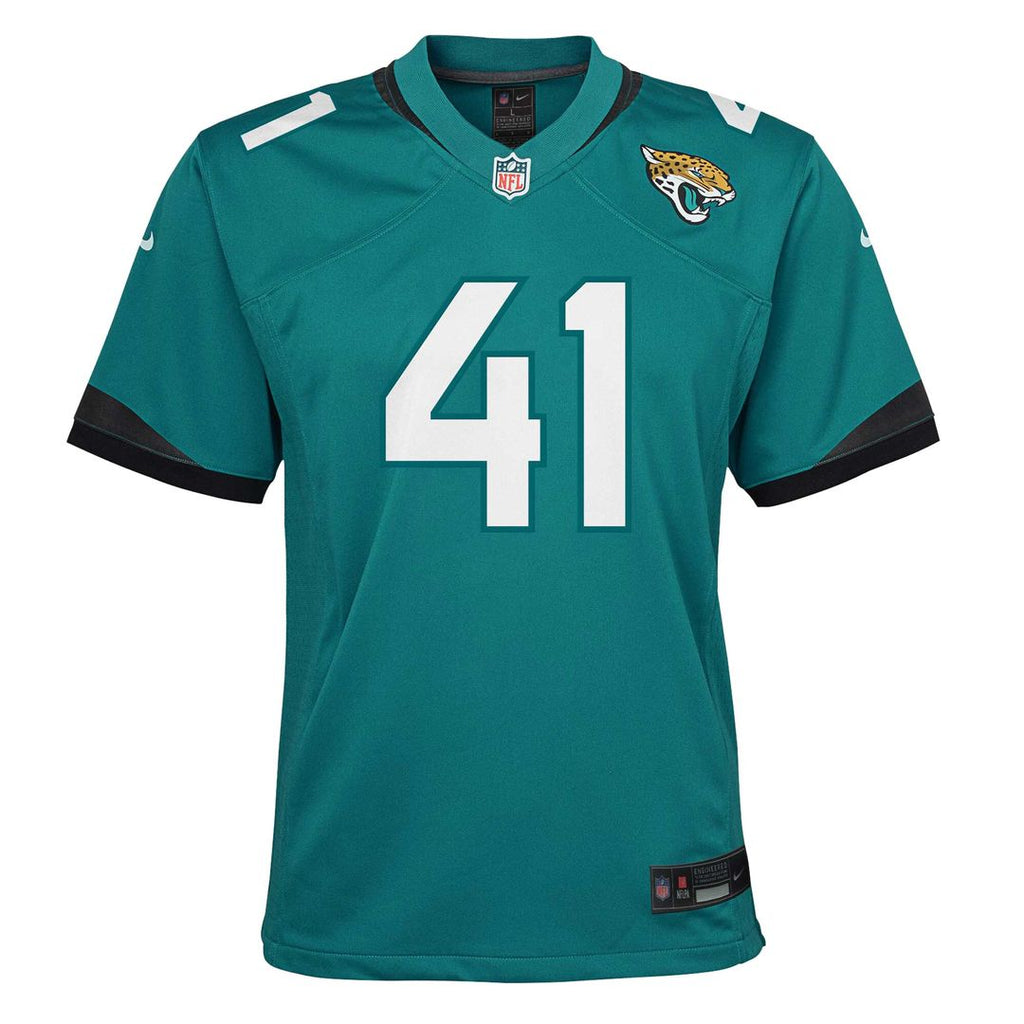 Josh Hines-Allen Jacksonville Jaguars Nike Youth Game Jersey - Teal