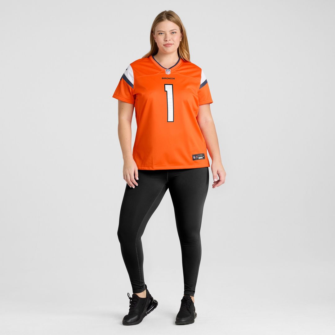 Denver Broncos Nike Women's #1 Mom Game Jersey - Orange