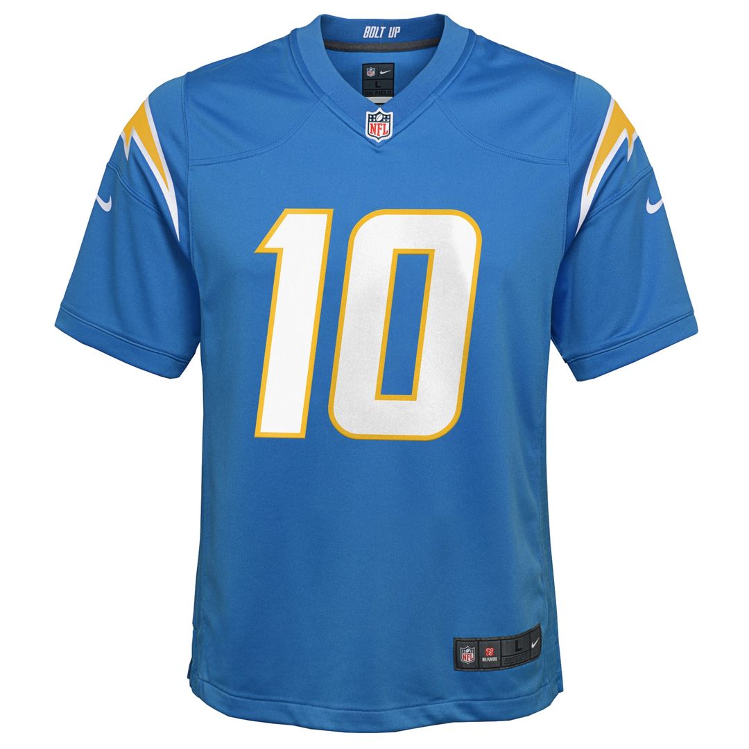 Justin Herbert Los Angeles Chargers Nike Youth Game Jersey - Navy