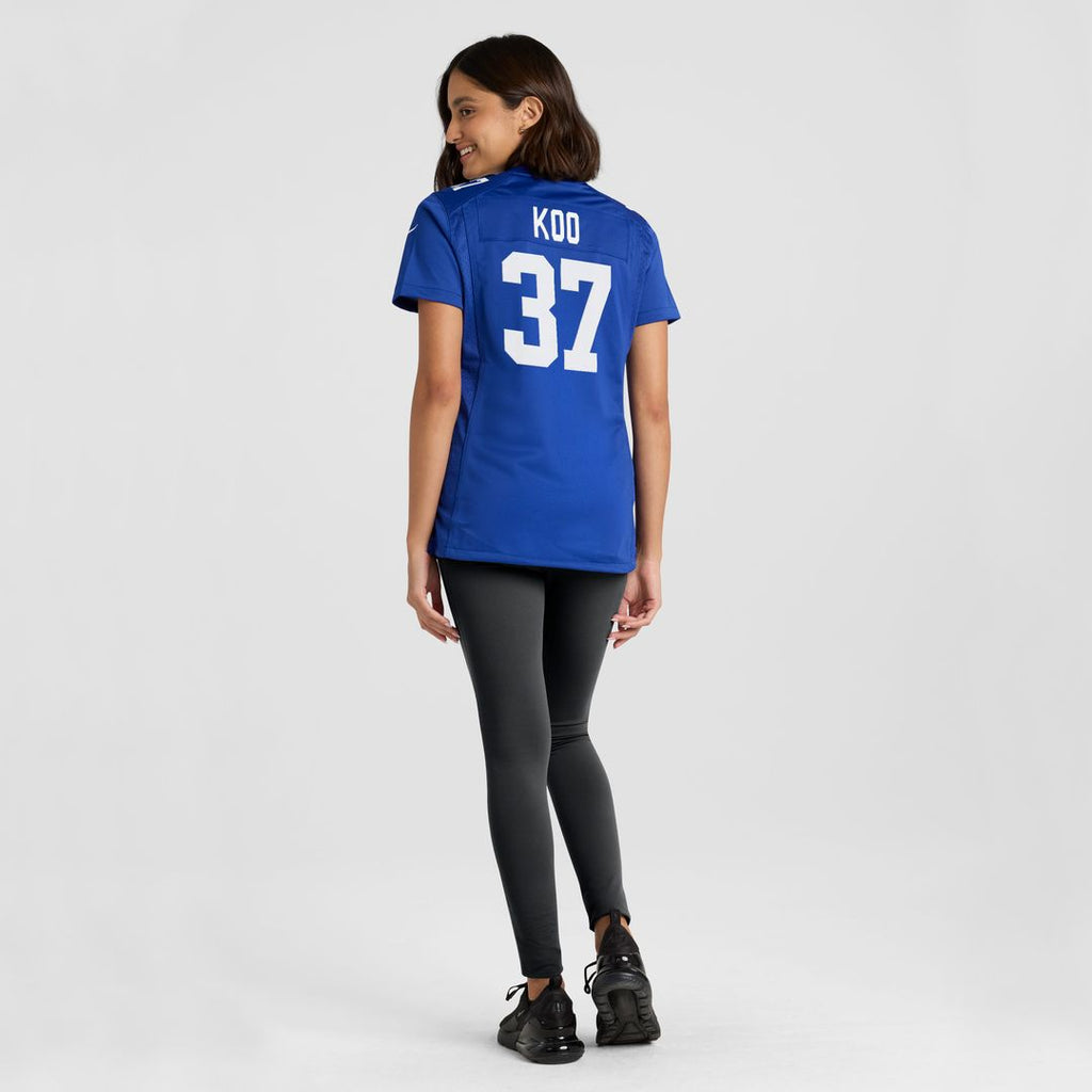 Younghoe Koo New York Giants Nike Women's Team Game Jersey -  Royal