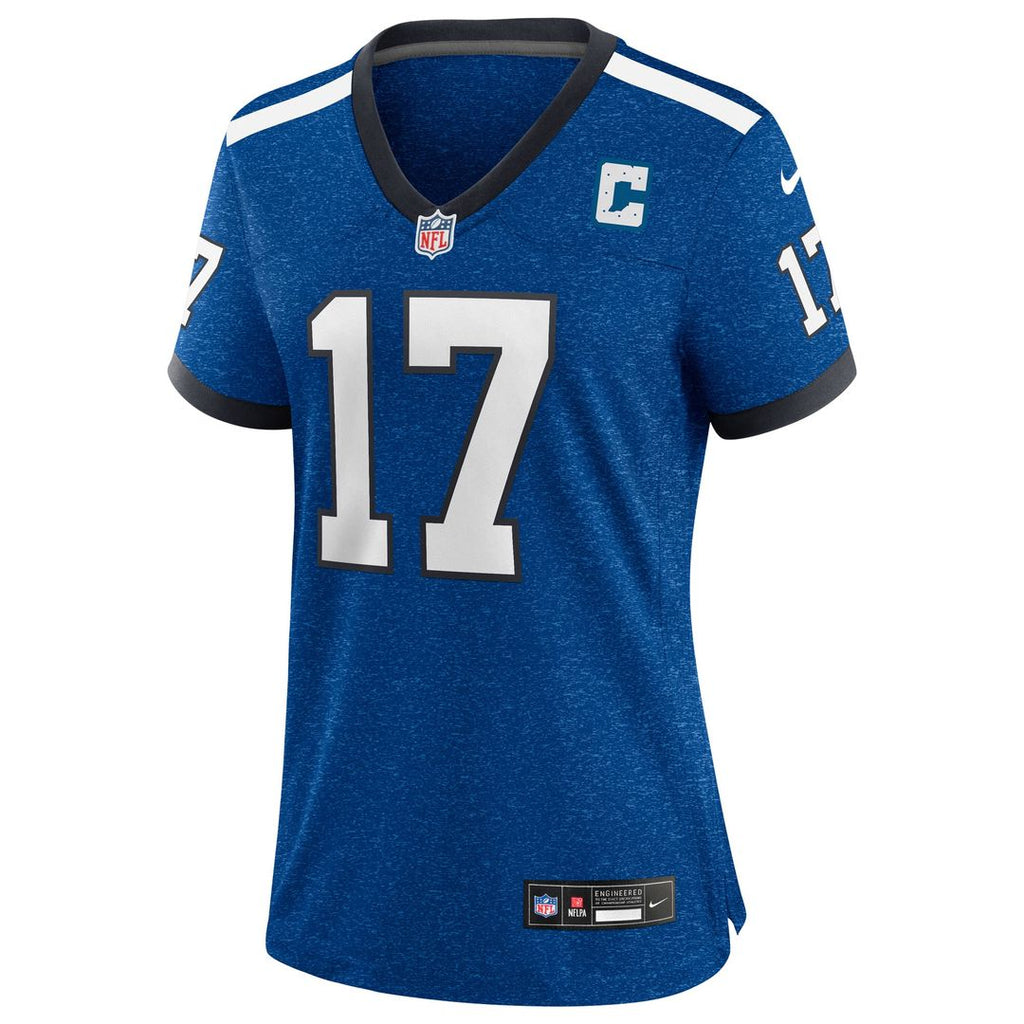 Daniel Jones Indianapolis Colts Nike Women's Team Game Jersey -  Royal