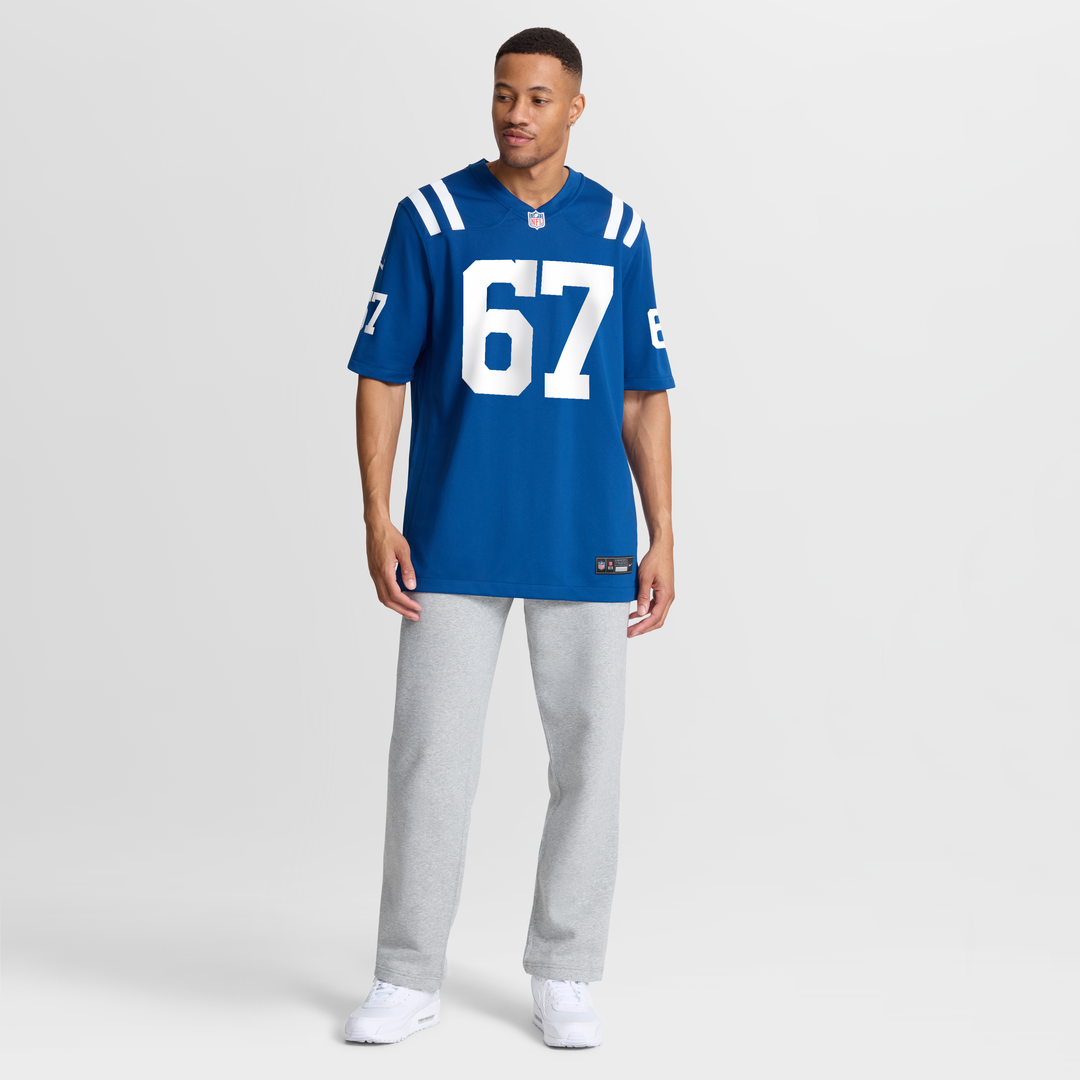 Luke Tenuta Indianapolis Colts Nike Team Game Jersey -  Royal