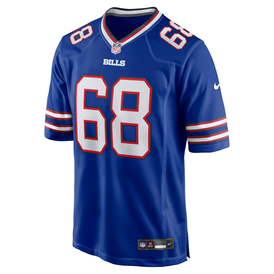 Garrett McGhin Buffalo Bills Nike Team Game Jersey - Royal