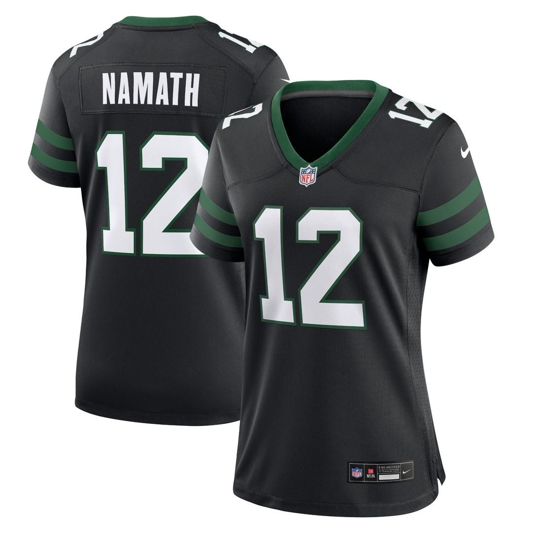 Joe Namath New York Jets Nike Women's Classic Alternate Retired Player Game Jersey - White
