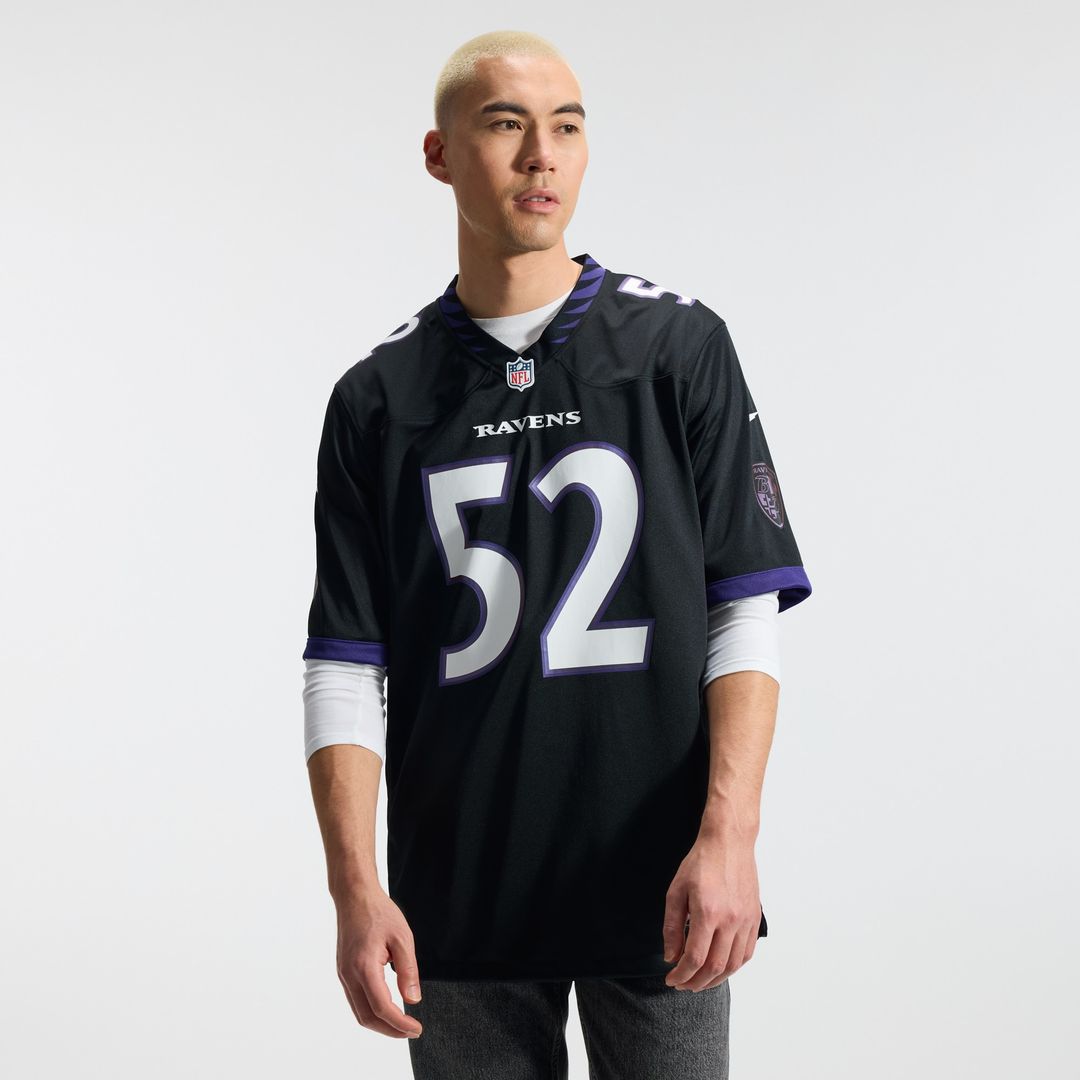 Ray Lewis Baltimore Ravens Nike Alternate Retired Player Game Jersey - Black