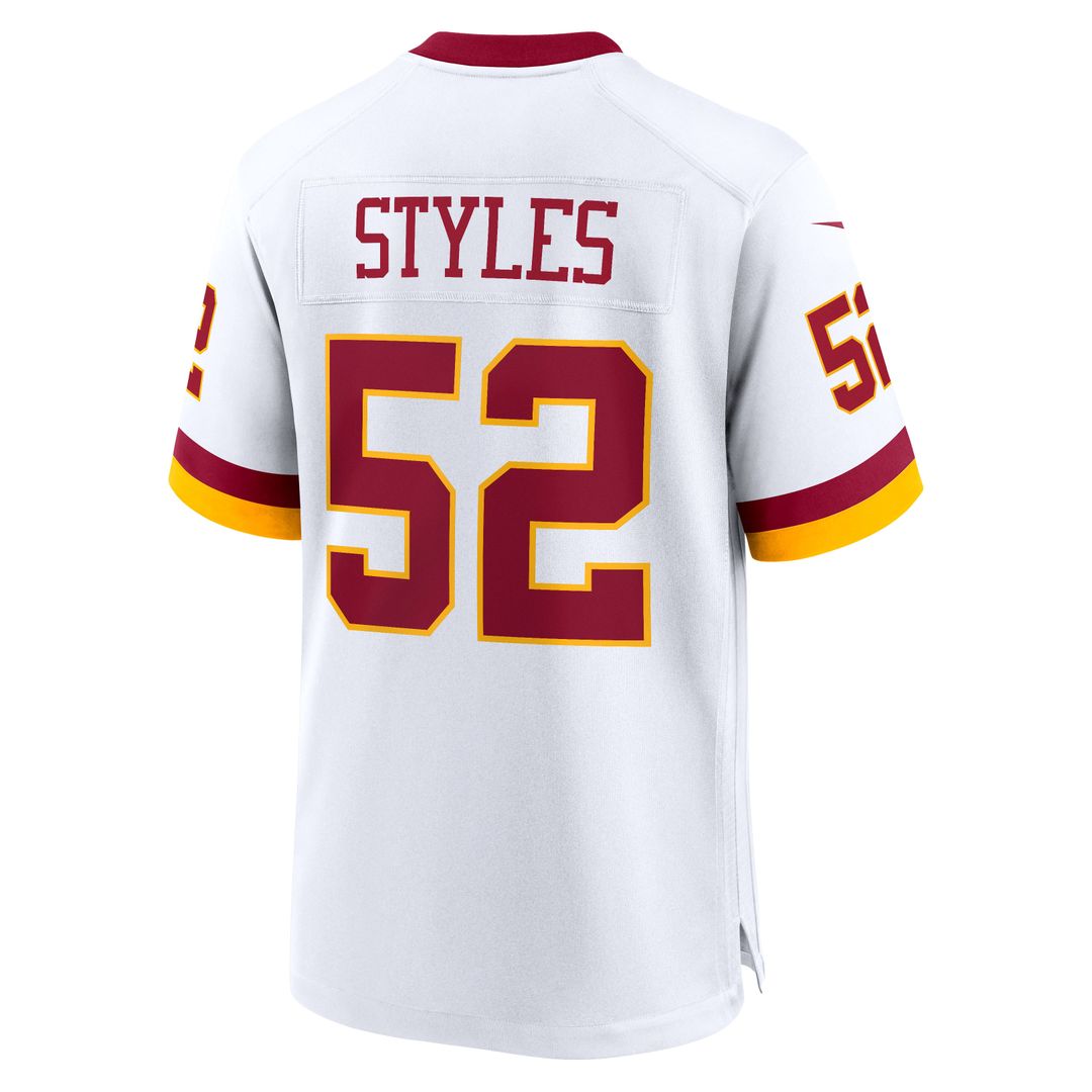 Sonny Styles Washington Commanders Nike Game Super Bowl Era Jersey - White