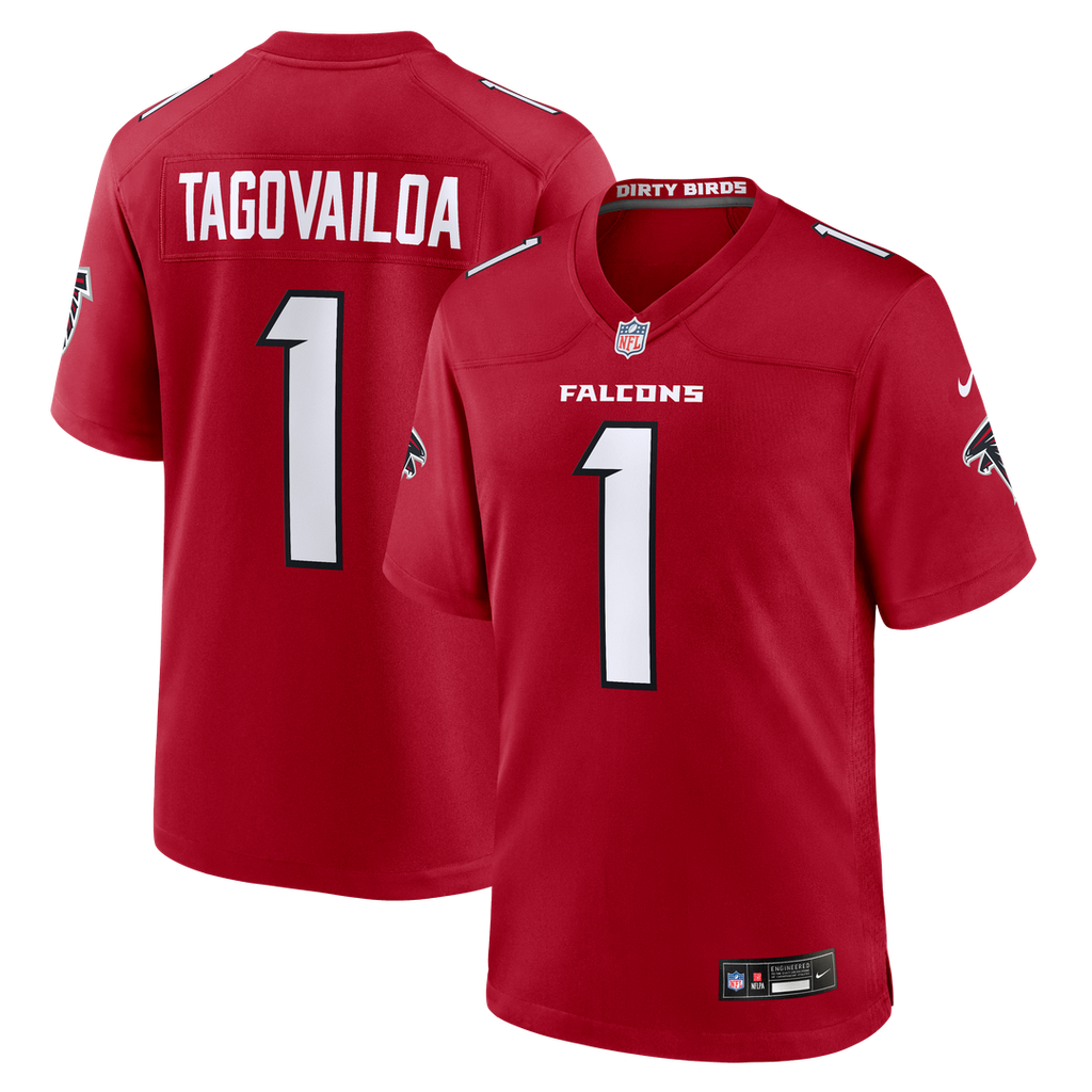 Tua Tagovailoa Atlanta Falcons Nike Game Jersey - Red