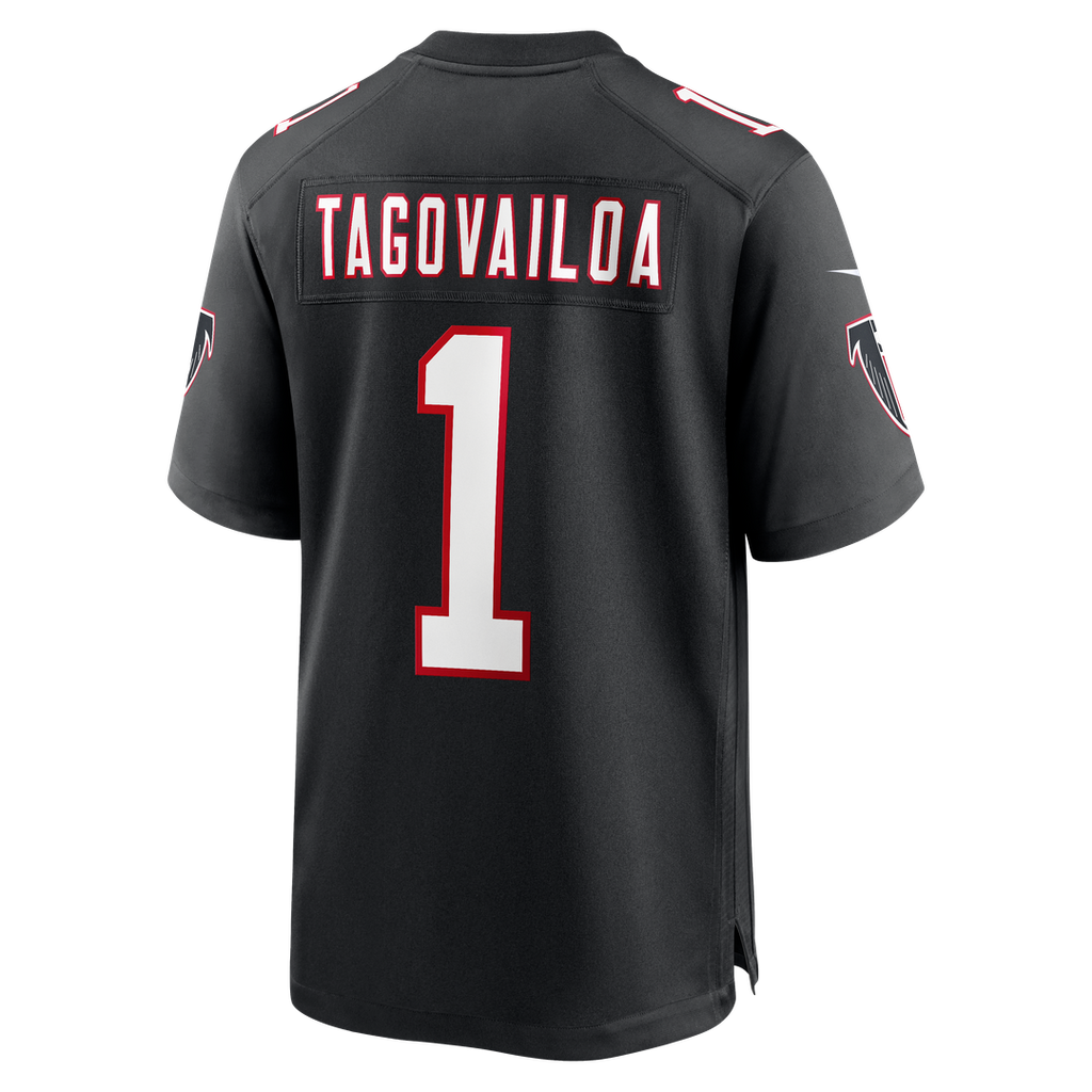 Tua Tagovailoa Atlanta Falcons Nike Alternate Game Jersey -  Black
