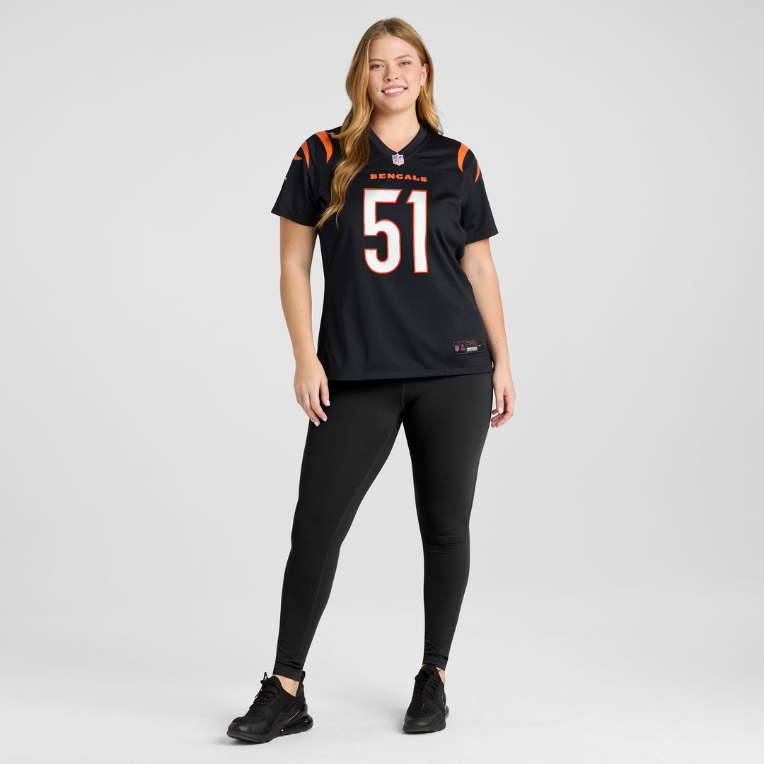 Isaiah Foskey Cincinnati Bengals Nike Women's Team Game Jersey -  Black