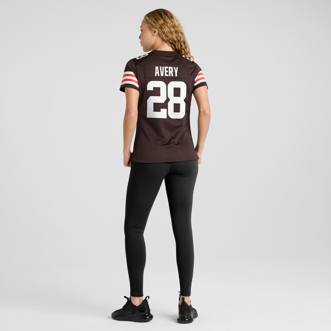 Tre Avery Cleveland Browns Nike Women's Team Game Jersey -  Brown