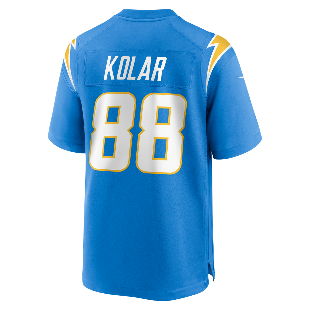 Charlie Kolar Los Angeles Chargers Nike Team Game Jersey -  Powder Blue