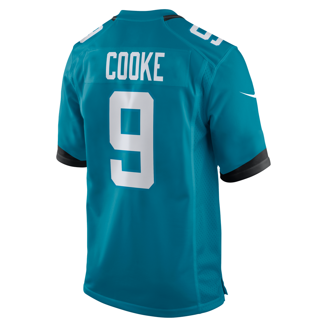 Logan Cooke Jacksonville Jaguars Nike Game Jersey - Teal