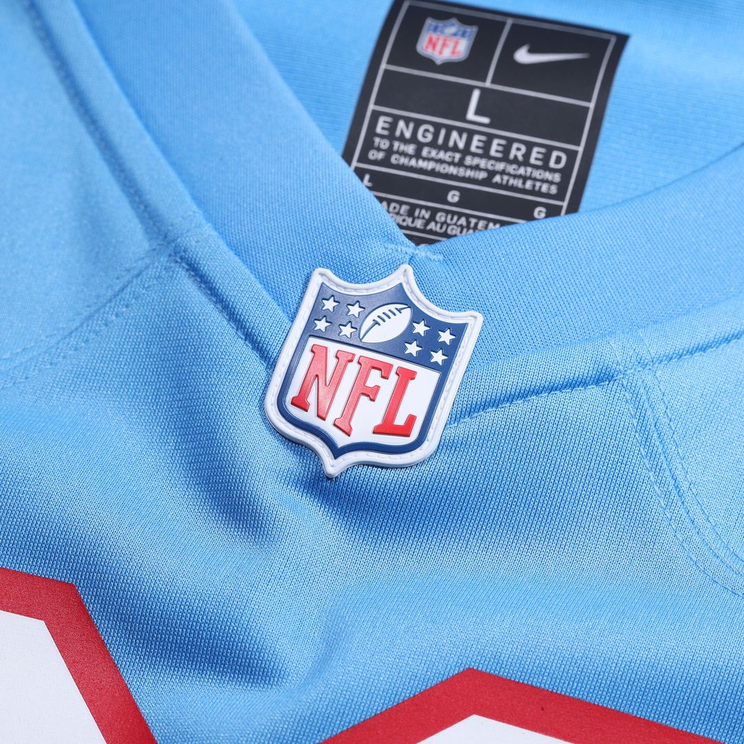 Earl Campbell Tennessee Titans Nike Retired Player Alternate Game Jersey - Light Blue