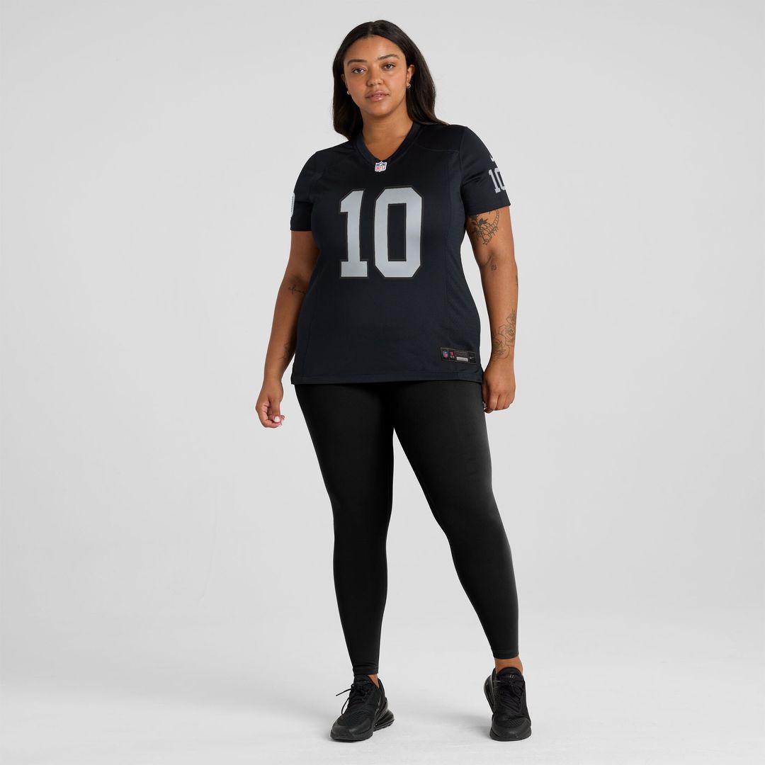 Dont'e Thornton Jr. Las Vegas Raiders Nike Women's Team Game Jersey -  Black