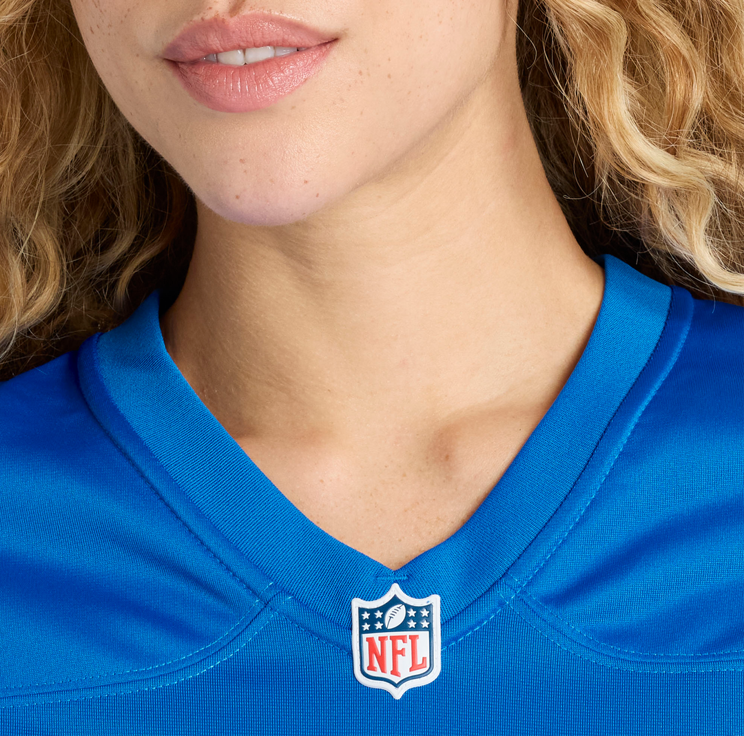 Isiah Pacheco Detroit Lions Nike Women's Team Game Jersey -  Blue