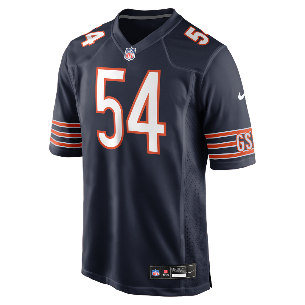 Brian Urlacher Chicago Bears Nike Game Retired Player Jersey - Navy