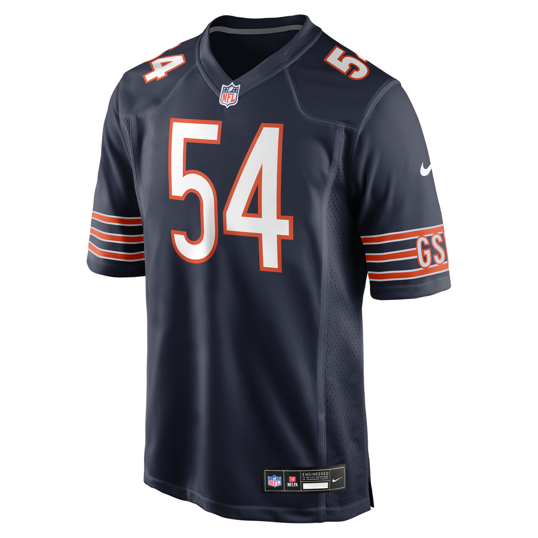 Brian Urlacher Chicago Bears Nike Game Retired Player Jersey - Navy