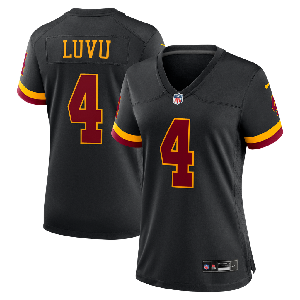 Frankie Luvu Washington Commanders Nike Women's Hail Raiser Alternate Game Jersey - Black