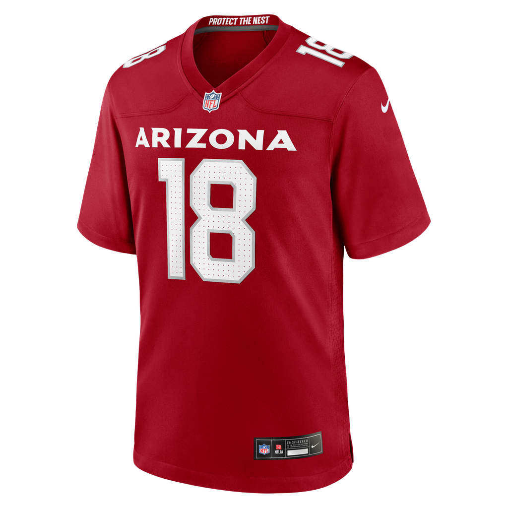 Marvin Harrison Jr. Arizona Cardinals Nike  Player Game Jersey - Cardinal