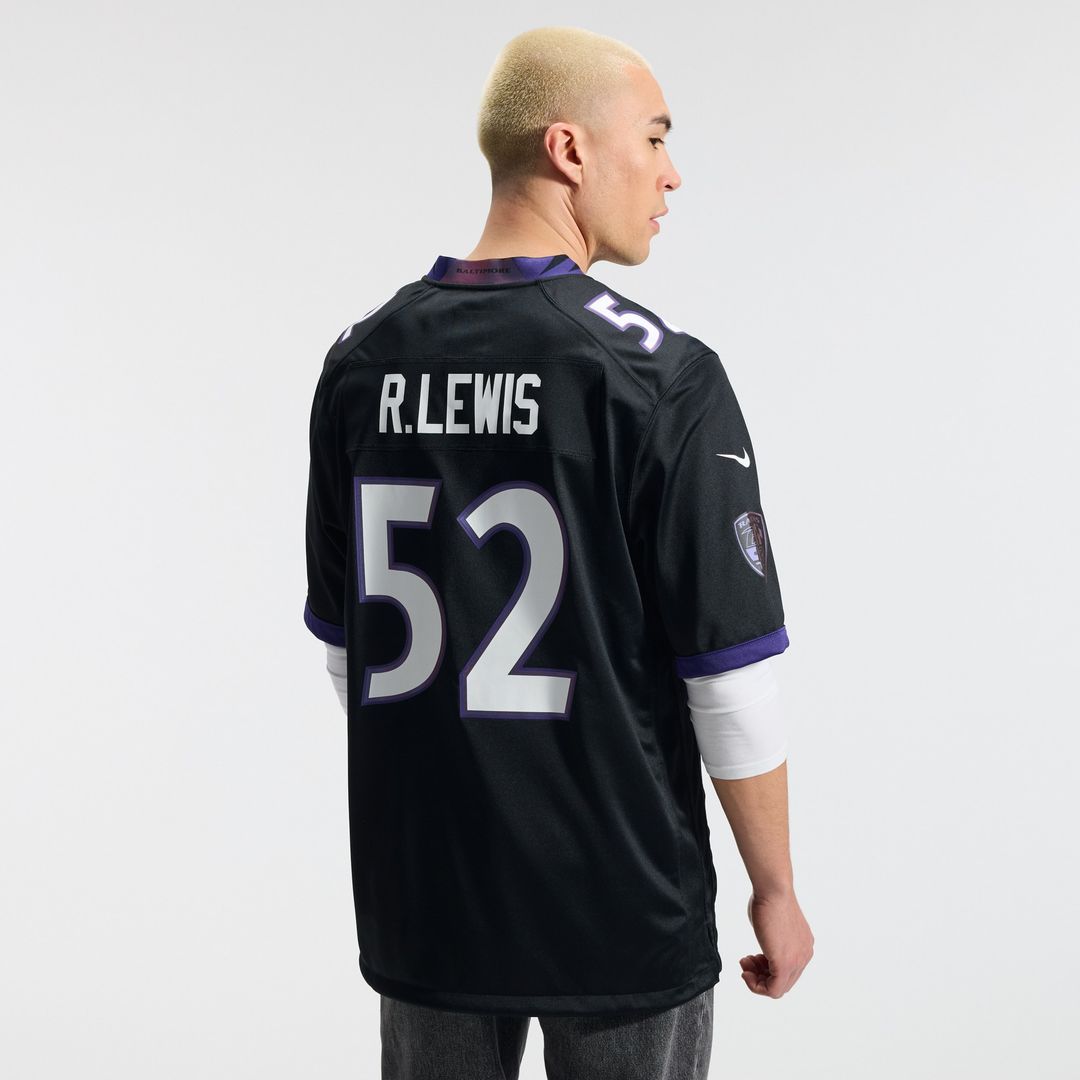 Ray Lewis Baltimore Ravens Nike Alternate Retired Player Game Jersey - Black