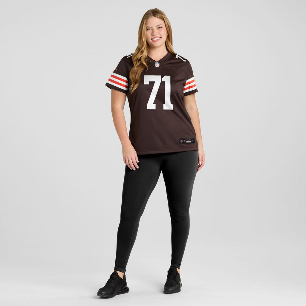 Cornelius Lucas Cleveland Browns Nike Women's Team Game Jersey -  Brown