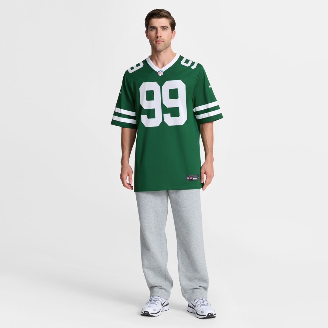Will McDonald IV New York Jets Nike Team Game Jersey - Legacy Green