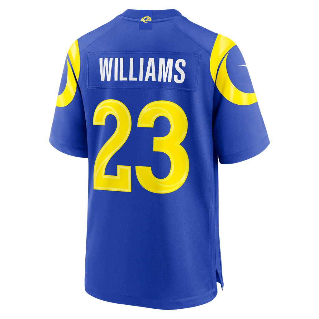 Kyren Williams Los Angeles Rams Nike White Game Player Jersey - White