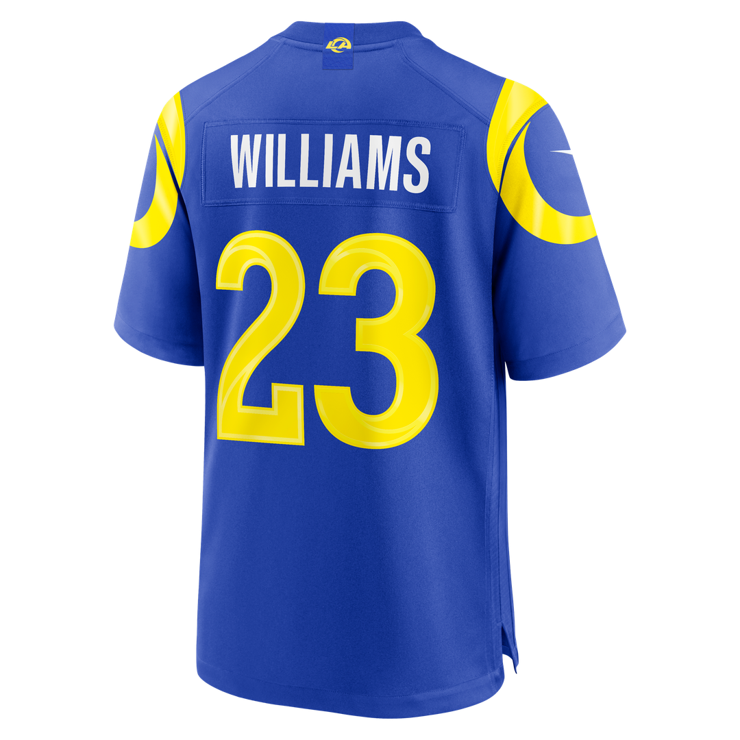 Kyren Williams Los Angeles Rams Nike White Game Player Jersey - White