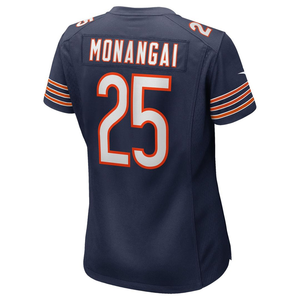 Kyle Monangai Chicago Bears Nike Women's Team Game Jersey -  Navy