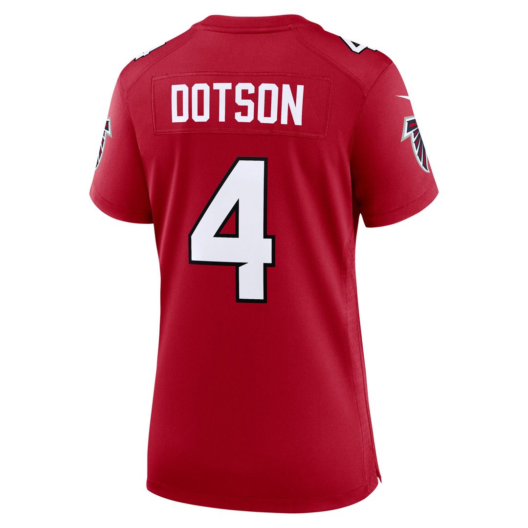 Jahan Dotson Atlanta Falcons Nike Women's Team Game Jersey -  Red