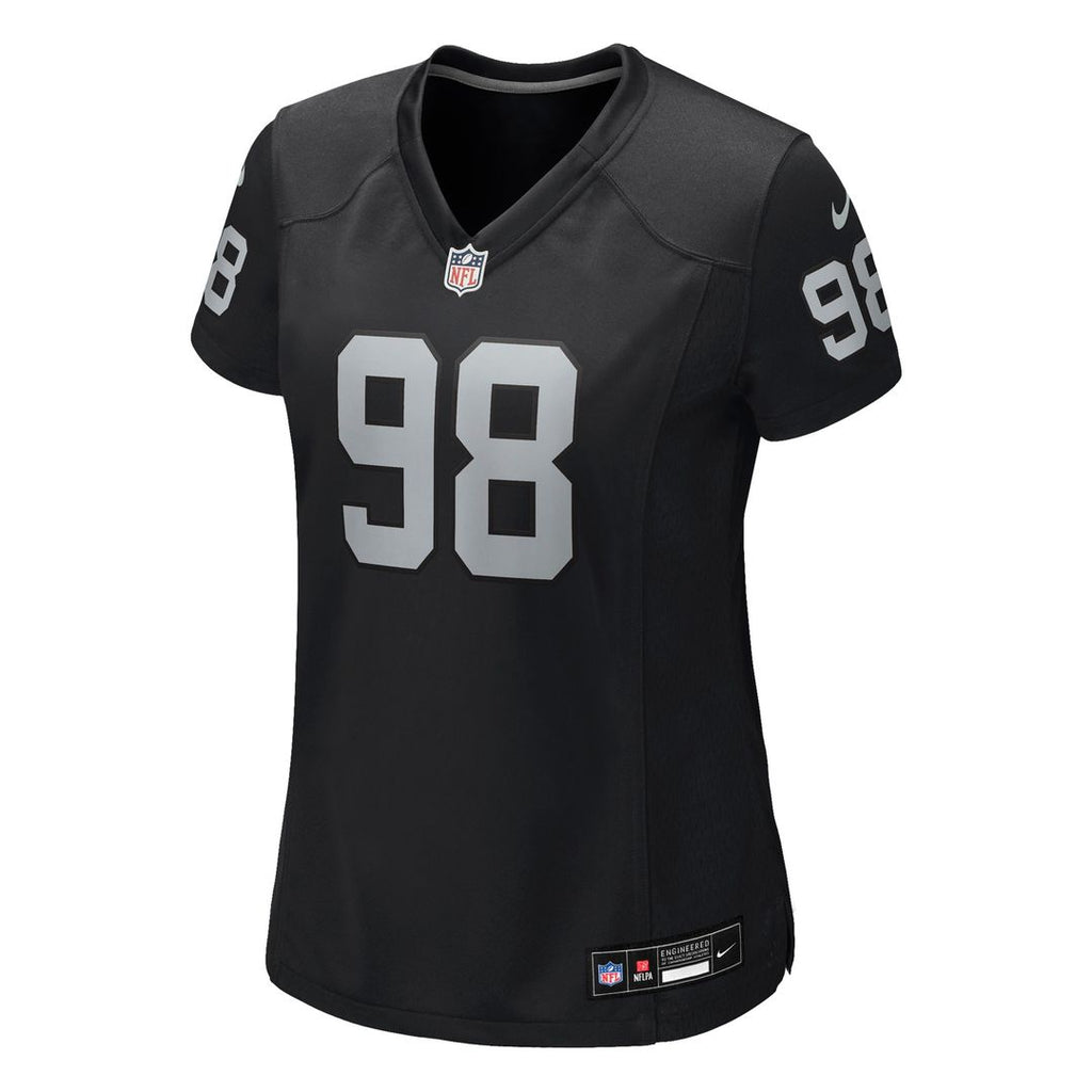 Maxx Crosby Las Vegas Raiders Nike Women's Jersey - Black