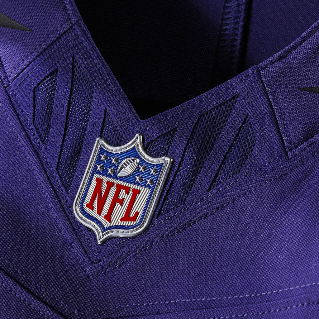 Zay Flowers Baltimore Ravens Nike Vapor F.U.S.E. Stitched Limited Jersey - White