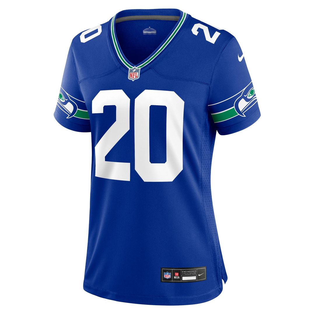 Julian Love Seattle Seahawks Nike Women's Throwback Player Game Jersey - Royal