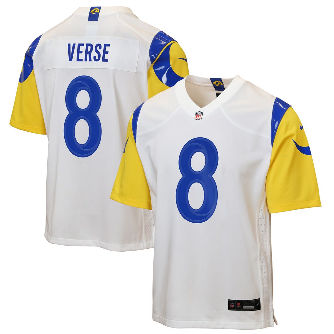Jared Verse Los Angeles Rams Nike Youth Game Jersey - White