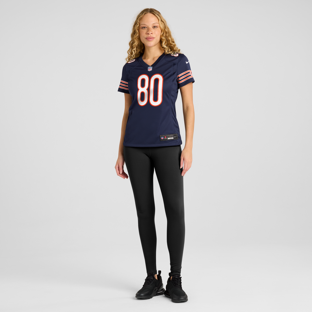Qadir Ismail Chicago Bears Nike Women's Team Game Jersey -  Navy