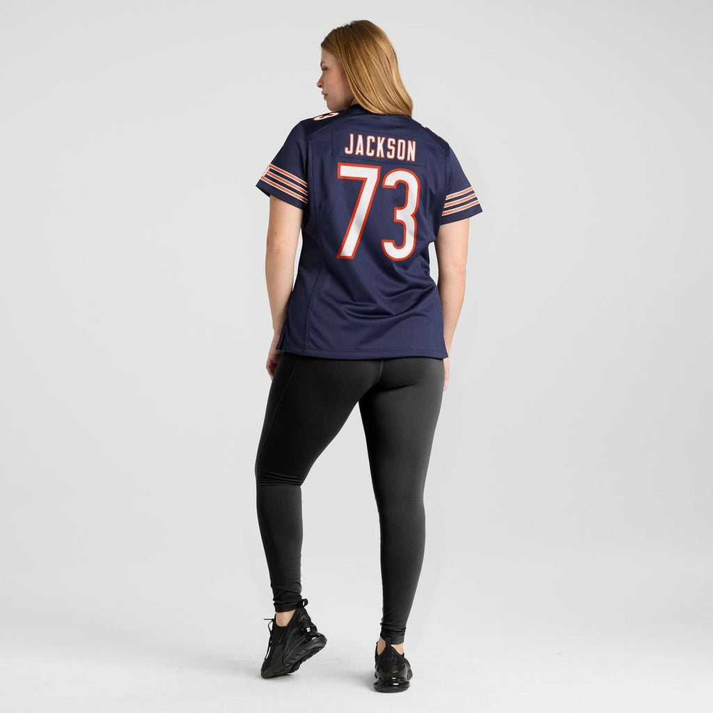 Jonah Jackson Chicago Bears Nike Women's Team Game Jersey -  Navy