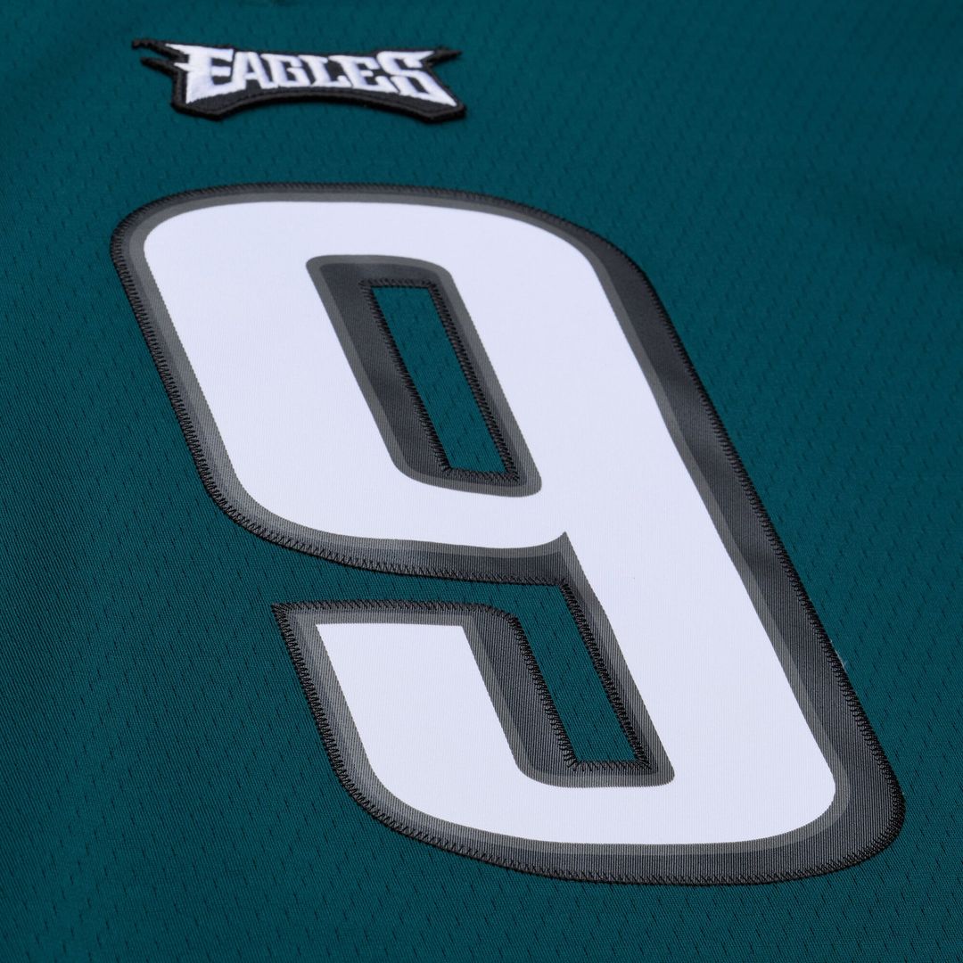 Nick Foles Philadelphia Eagles Mitchell & Ness Legacy Replica Jersey - Midnight Green