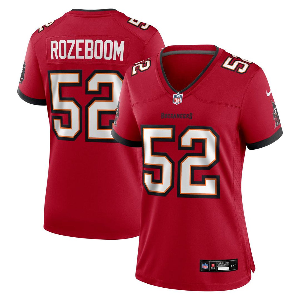 Christian Rozeboom Tampa Bay Buccaneers Nike Women's Team Game Jersey - Red