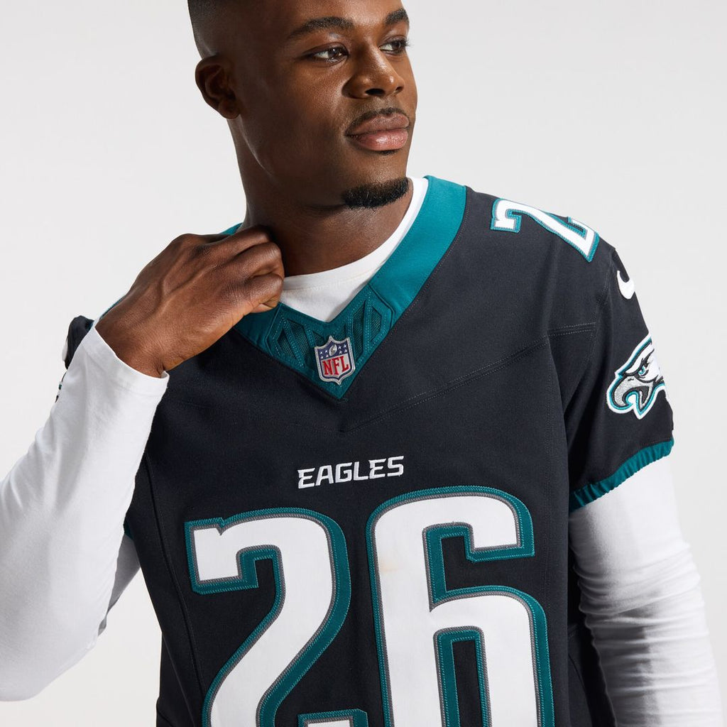 Saquon Barkley Philadelphia Eagles Nike Alternate  Vapor F.U.S.E. Elite Jersey - Black